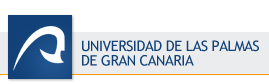 Logotipo de la Universidad de Las Palmas de Gran Canaria y de la plataforma PROMETEO